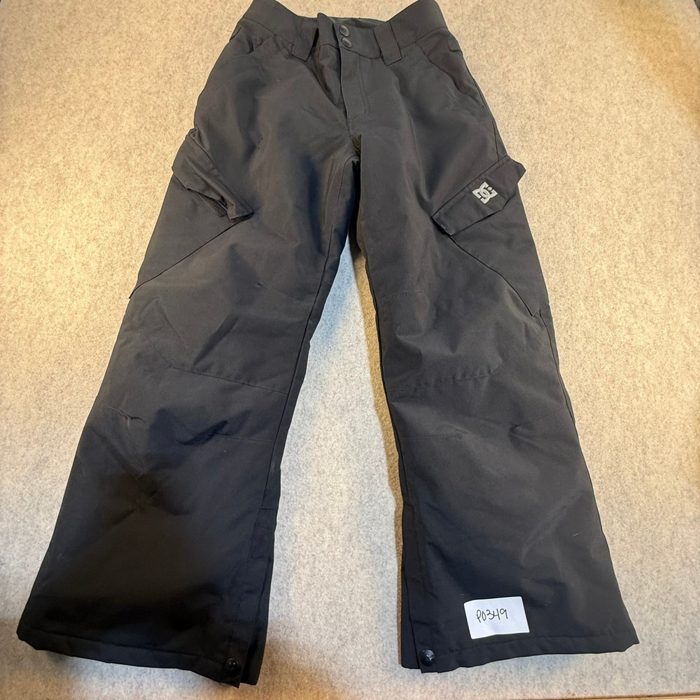 DC Black Snowboard Pants Size 12 10K‎ ProFill Insulated Cargo